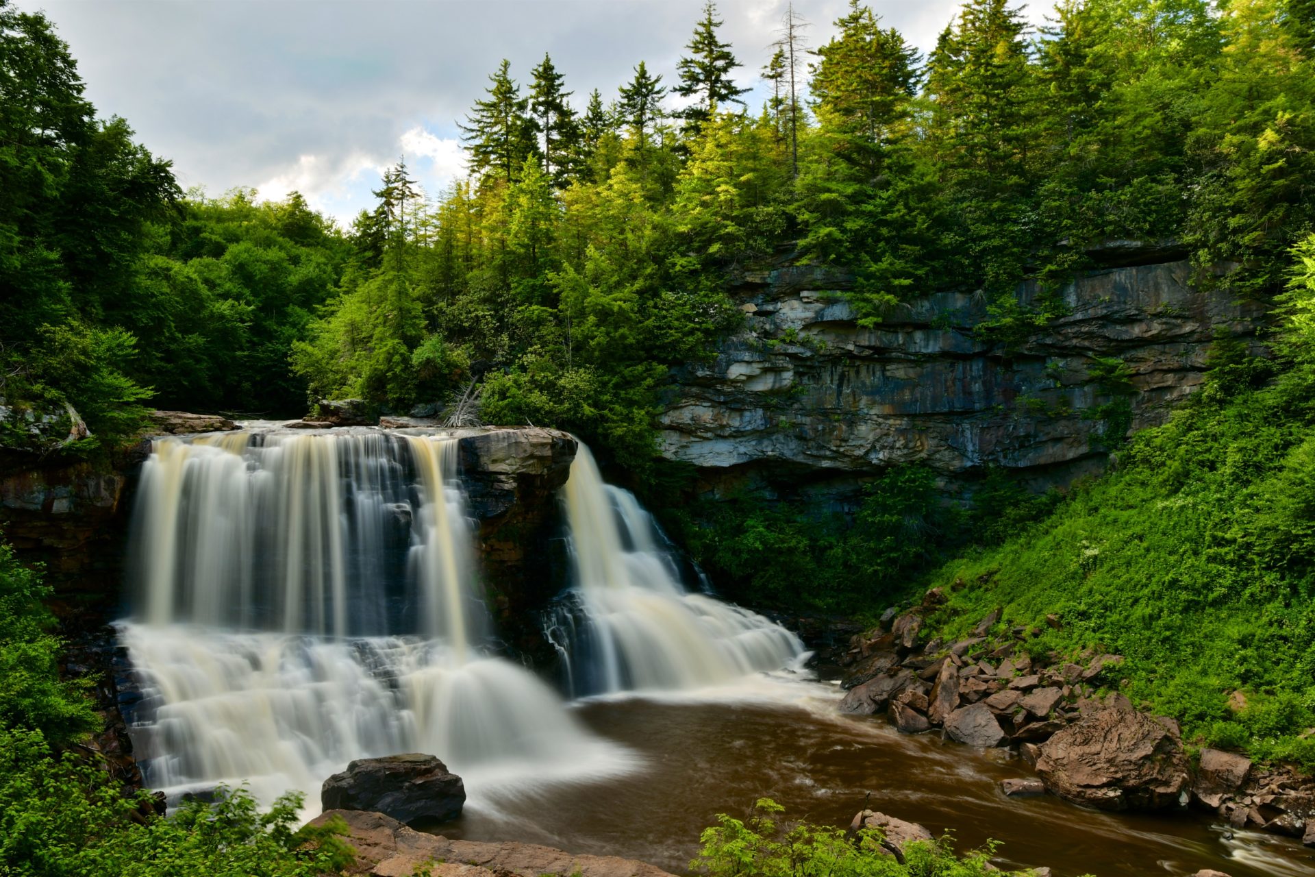 Image result for Blackwater Falls State Park, West Virginia