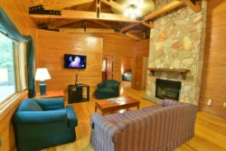 Beech Fork State Park Vacation Cabin Interior