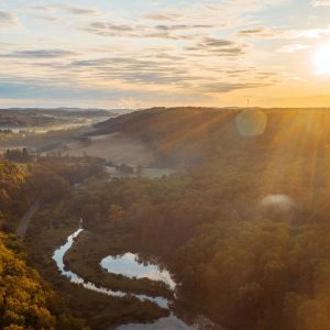 Camp out in style at Tomlinson Run State Park