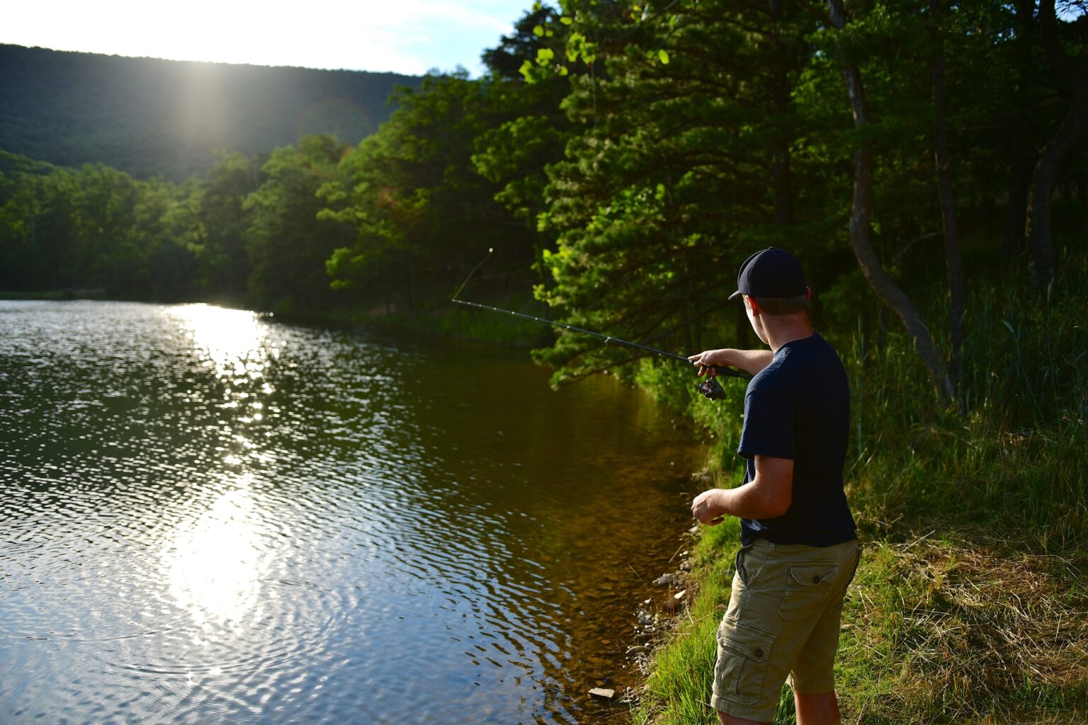 Fishing at Cacapon Resort State Park West Virginia State Parks