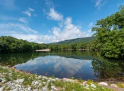 Packed with nine hidden geocaches, bring some great friends and your smartphone with GPS and start hunting for that treasure in Cacapon Resort State Park.