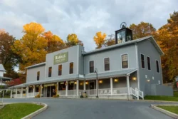Exterior shot of the Beckley Exhibition Coal Mine facility
