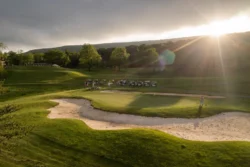 Designed by Robert Trent Jones Sr., the Cacapon Resort State Park golf course was established in 1974 and attracts golfers from near and far.