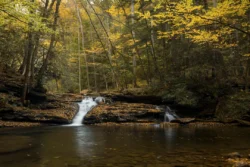 Mill Creek Falls of Kumbrabow during the fall.