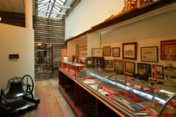 Indoor display at the Oil and Gas Museum.