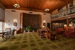 The lodge at Tygart Lake State Park