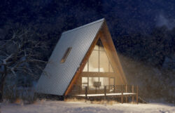 A new dark sky cabin at Coopers Rock State Forest