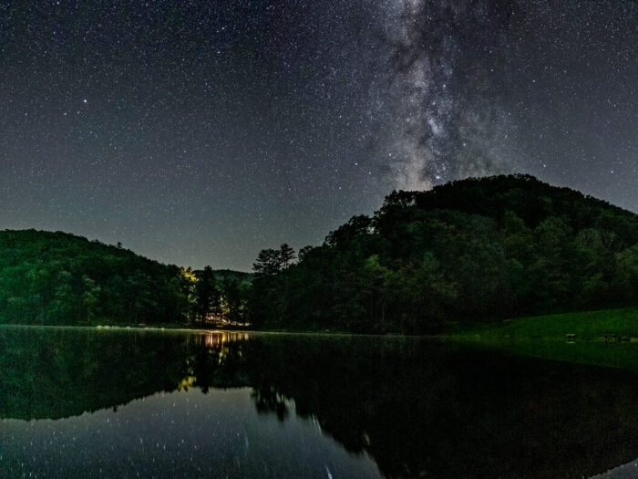 Watoga State Park, dark skies