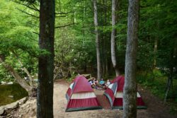 Camp Creek State Park, camping