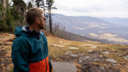 Canaan, man looking over the horizon