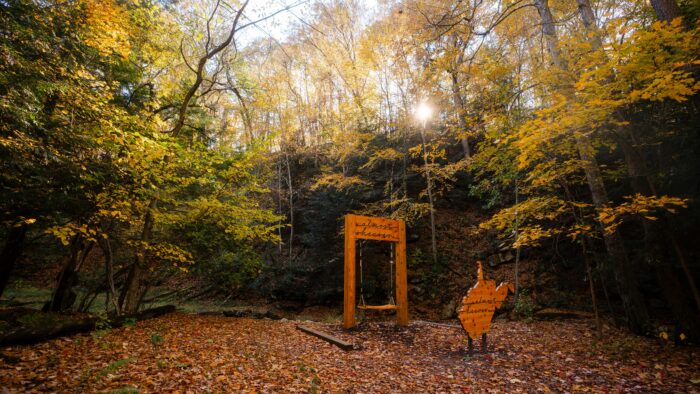 Tomlinson Run State Park, Almost Heaven Swing