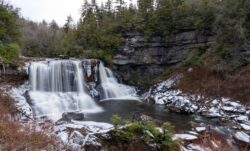 winter, Blackwater Falls