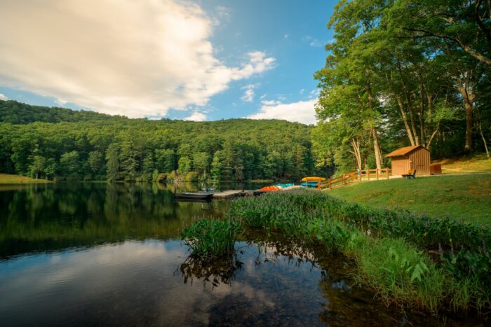 Watoga State Park, Summer, lake